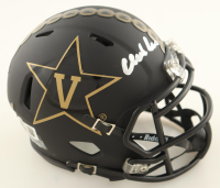 Clark Lee Signed Vanderbilt Commodores Matte Black Speed Mini Helmet (Beckett) at PristineAuction.com