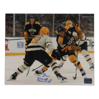 David Pastrnak Signed 8x10 Photo (Pastrnak & YSMS) at PristineAuction.com