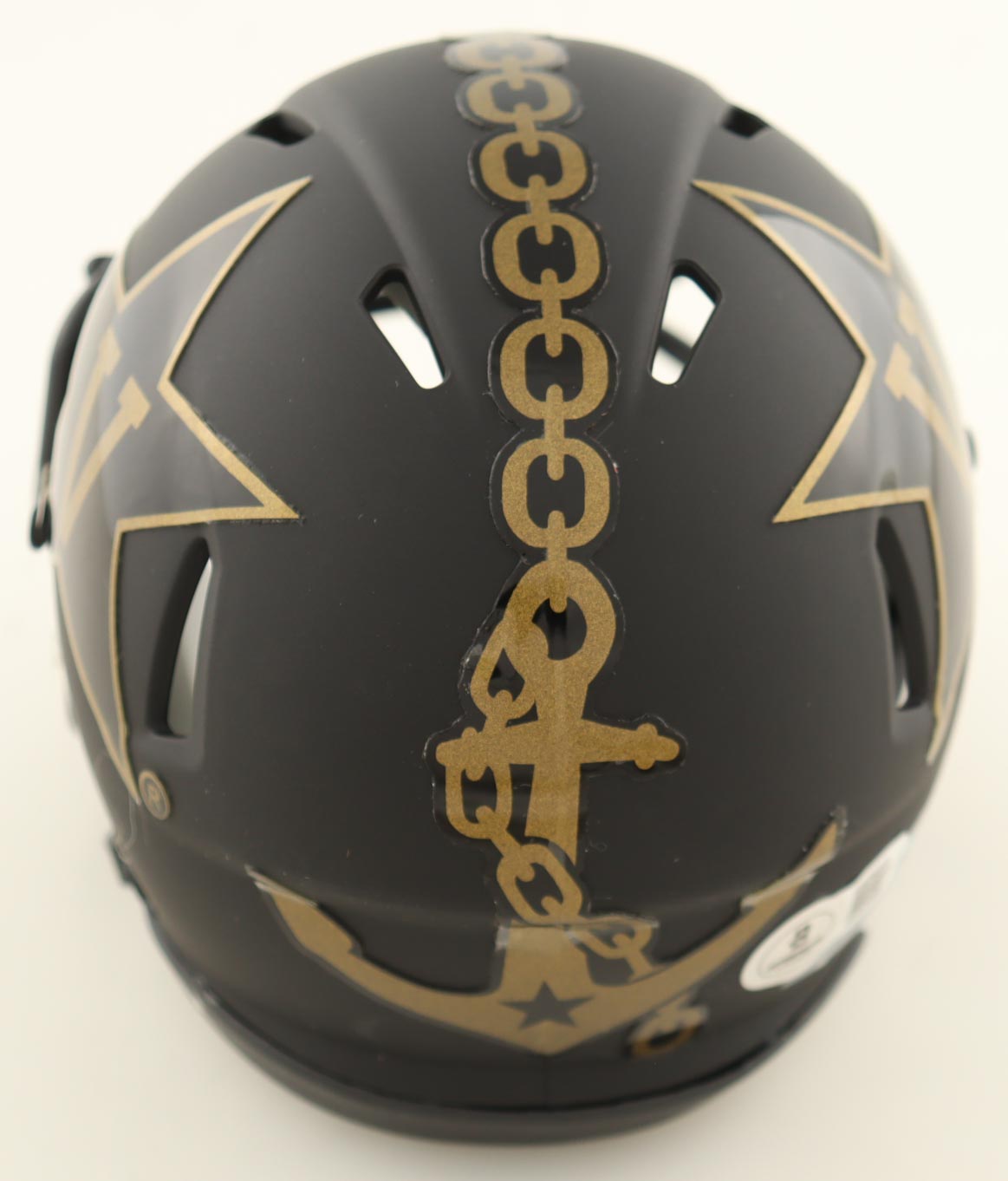 Clark Lea Signed Vanderbilt Commodores Matte Black Speed Mini Helmet (Beckett) at PristineAuction.com Clark Lea Signed Vanderbilt Commodores Matte Black Speed Mini Helmet (Beckett) at PristineAuction.com