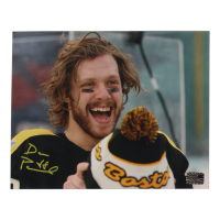 David Pastrnak Signed 8x10 Photo (Pastrnak & YSMS) at PristineAuction.com