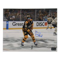 David Pastrnak Signed 8x10 Photo (Pastrnak & YSMS) at PristineAuction.com