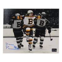 David Pastrnak Signed 8x10 Photo (Pastrnak & YSMS) at PristineAuction.com