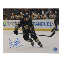 Brad Marchand Signed Bruins 8x10 Photo (Marchand & YSMS) at PristineAuction.com