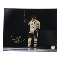 Brad Marchand Signed Bruins 8x10 Photo (Marchand & YSMS) at PristineAuction.com