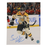 Brad Marchand Signed 8x10 Photo (Marchand & YSMS) at PristineAuction.com