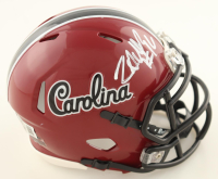 LaNorris Sellers Signed South Carolina Gamecocks Mini Helmet (Beckett) at PristineAuction.com