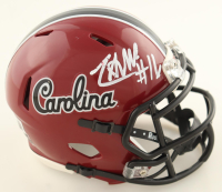 LaNorris Sellers Signed South Carolina Gamecocks Mini Helmet (Beckett) at PristineAuction.com