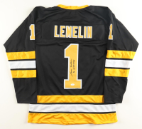 Reggie Lemelin Signed Jersey Inscribed "'90 Jennings" (JSA) at PristineAuction.com