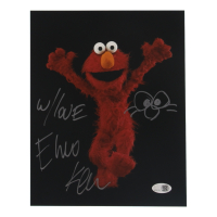 Kevin Clash Signed "Sesame Street" 8x10 Photo Inscribed "w/ Love Elmo" with Elmo Sketch (JSA) at PristineAuction.com