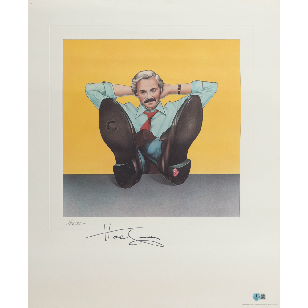 Hal Linden Signed "Barney Miller" 20x24 Art Print (Beckett) at PristineAuction.com