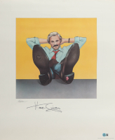 Hal Linden Signed "Barney Miller" 20x24 Art Print (Beckett) at PristineAuction.com