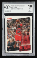 Michael Jordan 1999-00 Upper Deck Victory #421 GH (BCCG 10) at PristineAuction.com