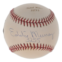 Eddie Murray Signed LE OML Baseball Inscribed "3255" #12/30 (All American & Beckett) at PristineAuction.com