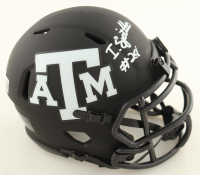 Isaiah Spiller Signed Texas A&M Aggies Eclipse Alternate Speed Mini Helmet (Beckett) at PristineAuction.com
