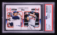 Reggie Jackson / Adam Dunn 2010 Topps Legendary Lineage #LL13 (PSA 10) at PristineAuction.com