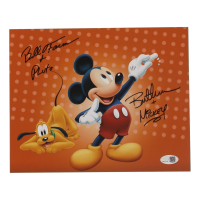 Bill Farmer & Bret Iwan Signed "Mickey Mouse Clubhouse" 8x10 Photo Inscribed "Pluto" & "Mickey" (JSA) at PristineAuction.com