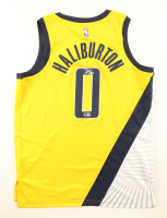 Tyrese Haliburton Signed Pacers Jordan Authentic Jersey (Beckett) at PristineAuction.com