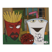 Dana Snyder, Carey Means & Dave Willis Signed "Aqua Teen Hunger Force" 8x10 Photo (JSA) at PristineAuction.com