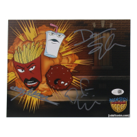 Dana Snyder, Carey Means & Dave Willis Signed "Aqua Teen Hunger Force" 8x10 Photo (JSA) at PristineAuction.com