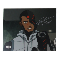 Zeno Robinson Signed "Young Justice" 8x10 Photo Inscribed "Vic / Cyborg" (JSA) at PristineAuction.com