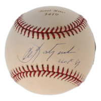 Carl Yastrzemski Signed LE OML Baseball Inscribed "HOF 89" #12/30 (All American & Beckett) at PristineAuction.com