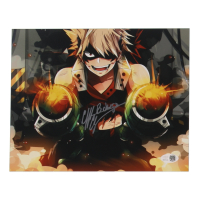 Clifford Chapin Signed "My Hero Academia" 8x10 Photo Inscribed "Bakugo" (JSA) at PristineAuction.com