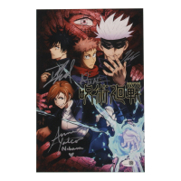"Jujutsu Kaisen" 8x12 Photo Signed by (4) with Robbie Daymond, Adam McArthur, Anne Yatco & Kaiji Tang (JSA) at PristineAuction.com