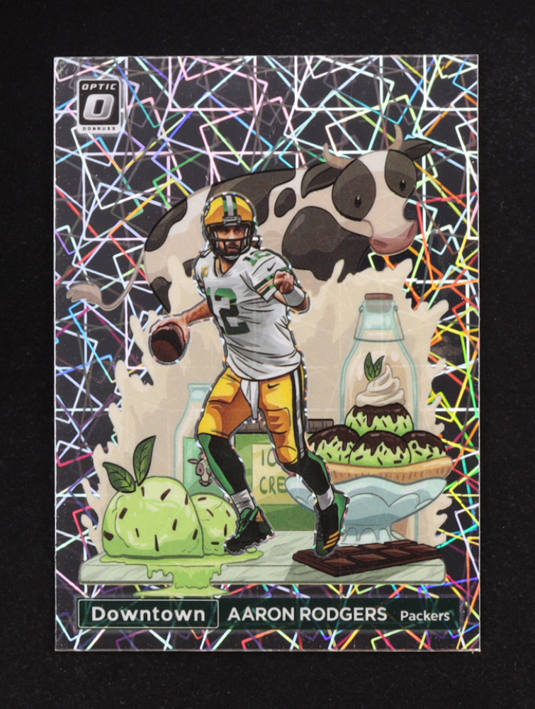 Aaron Rodgers 2022 Donruss Optic Downtown #2