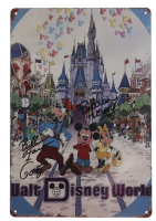 Bill Farmer & Bret Iwan Signed "Walt Disney World" 8x12 Metal Print Inscribed "Goofy" & "Mickey" (JSA) at PristineAuction.com