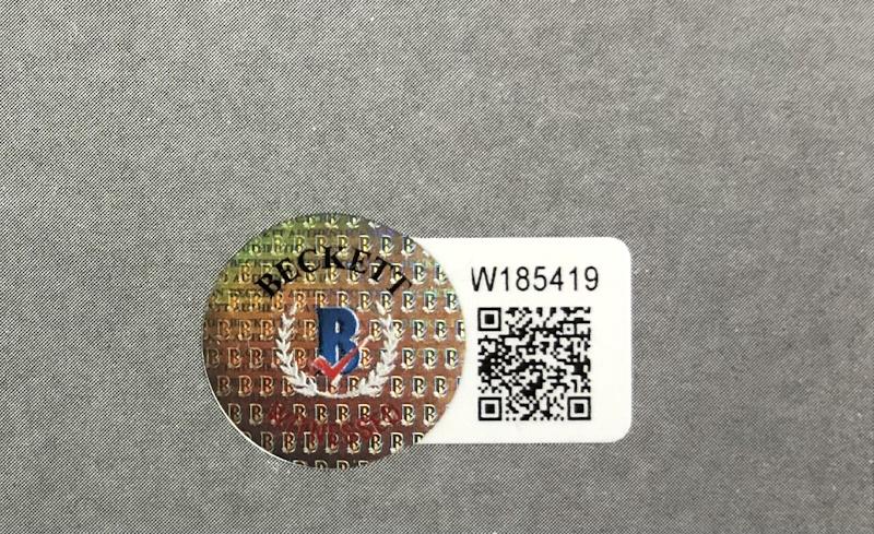 Brian Urlacher Signed Bears 16x40 Poster Inscribed "HOF 18" (Beckett) at PristineAuction.com Brian Urlacher Signed Bears 16x40 Poster Inscribed "HOF 18" (Beckett) at PristineAuction.com