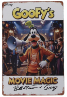 Bill Farmer Signed "Walt Disney World" 8x12 Metal Print Inscribed "Goofy" (JSA) at PristineAuction.com