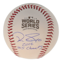 Pedro Strop Signed 2016 World Series Baseball Inscribed "2016 WS Champs" (JSA) at PristineAuction.com