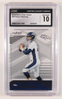 Peyton Manning 2016 Panini Clear Vision #20 (CGC 10) at PristineAuction.com