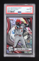 Elly De La Cruz 2024 Bowman's Best Refractors #20 RC (PSA 10) at PristineAuction.com