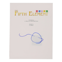 Milla Jovovich Signed "The Fifth Element" Movie Script Cover Page (ACOA) at PristineAuction.com