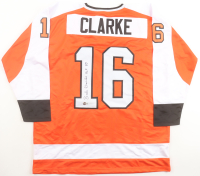 Bobby Clarke Signed Jersey Inscribed "HOF 87" (Beckett) at PristineAuction.com