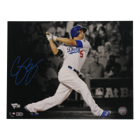 Corey Seager Signed Dodgers 11x14 Photo (MLB & Fanatics) at PristineAuction.com