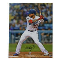 Alex Verdugo Signed Dodgers 16x20 Photo (MLB & Fanatics) at PristineAuction.com