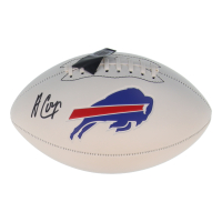 Amari Cooper Signed Bills Logo Football (Fanatics) at PristineAuction.com