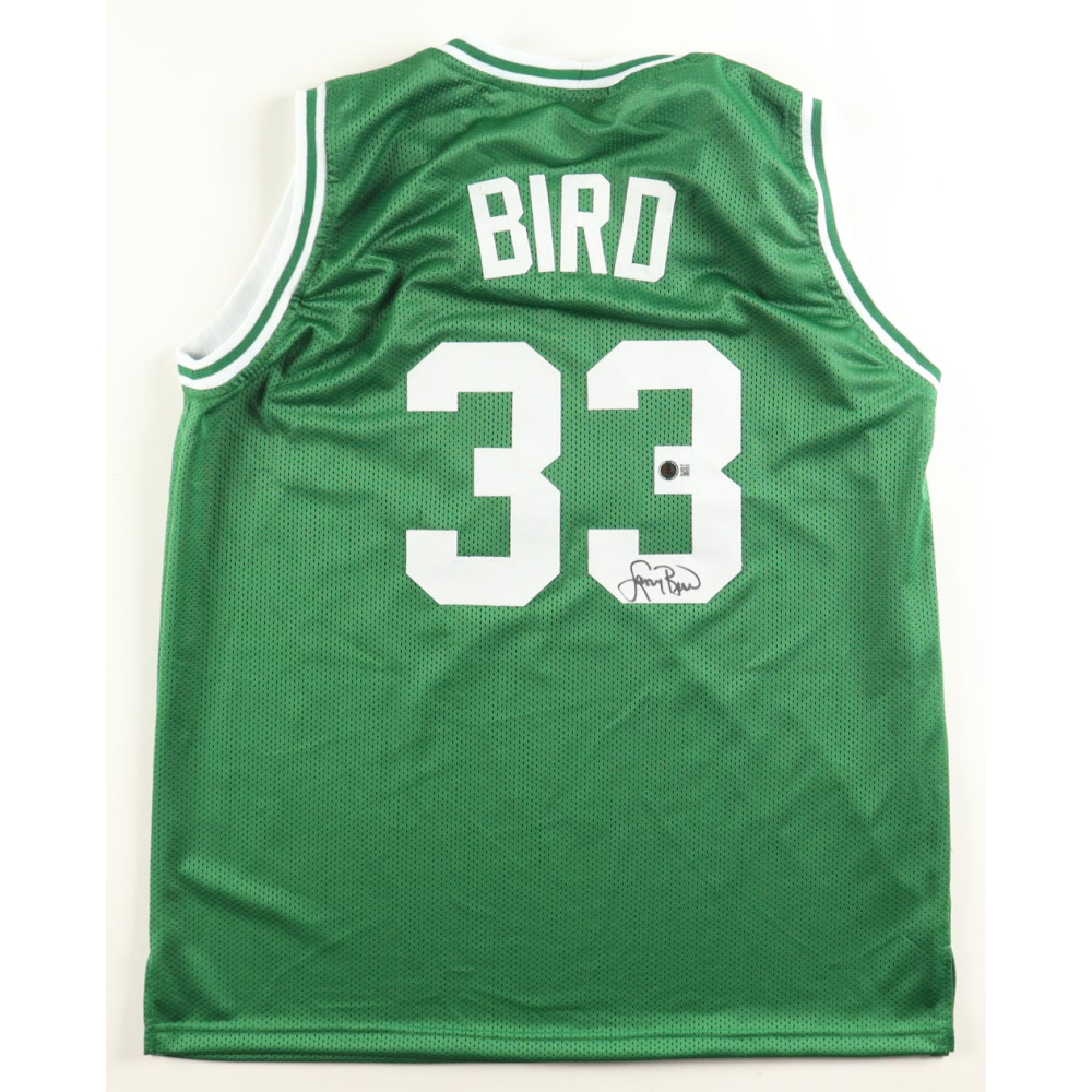 Larry Bird Signed Jersey (Beckett) at PristineAuction.com