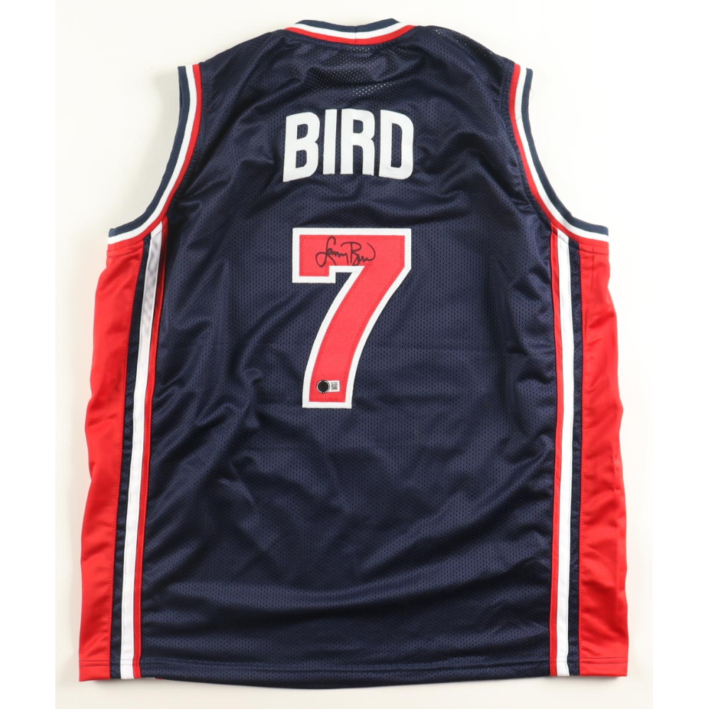 Larry Bird Signed Jersey (Beckett) at PristineAuction.com