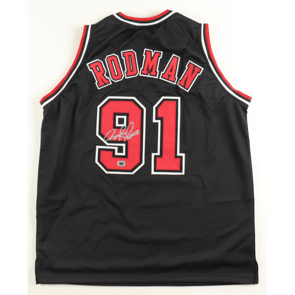 Dennis Rodman Signed Jersey (Wilder Side of Sports) at PristineAuction.com