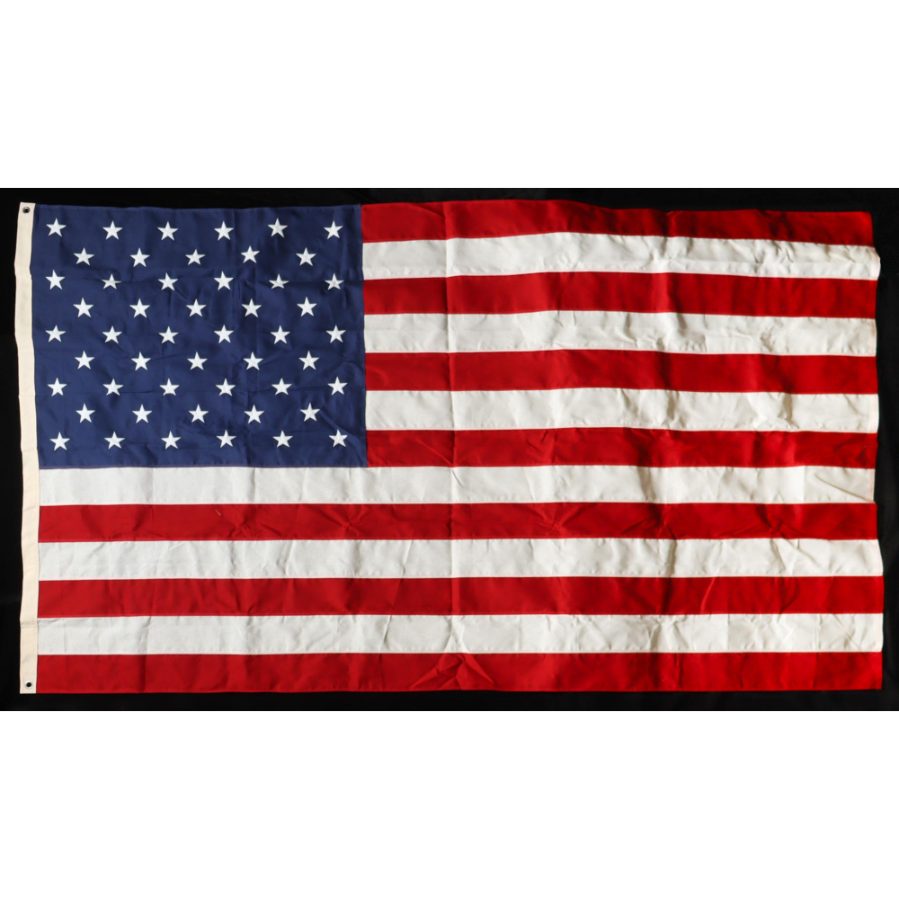 American Flag Flown Over the Capitol on January 20th, 2025 In Commemoration Of The 47th President Trump's Inauguration (Architect of the Capitol) at PristineAuction.com