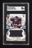 Caleb Williams 2024 Topps Inception Source Materials #SMCW #040/150 RC (SGC 9) at PristineAuction.com