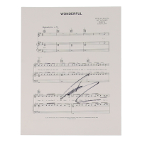 Art Alexakis Signed "Wonderful" 8.5x11 Music Sheet (ACOA) at PristineAuction.com