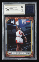 Michael Jordan 2007 Fleer Michael Jordan #90 (BCCG 10) at PristineAuction.com