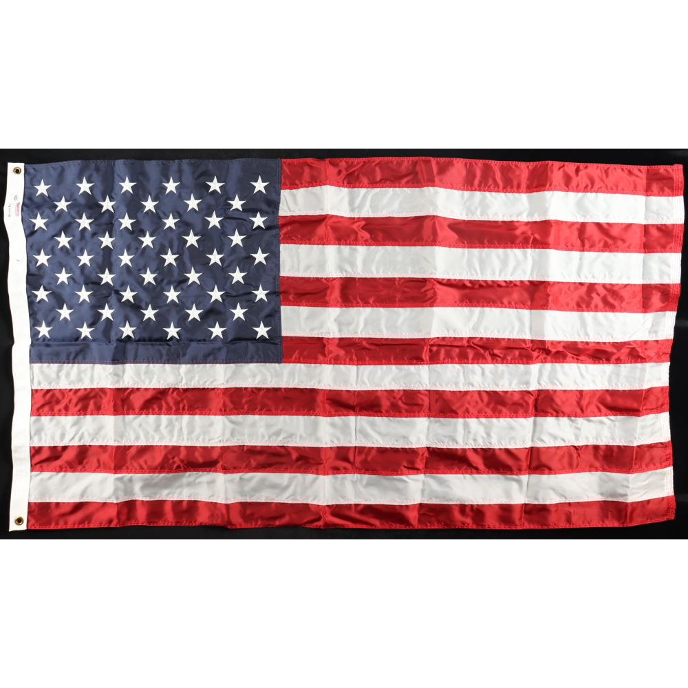 American Flag Flown Over the Capitol on January 20, 2025 to Commemorate Donald Trump's Inauguration (Architect of the Capitol) at PristineAuction.com