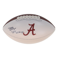 Brian Robinson Signed Alabama Crimson Tide Logo Football (Fanatics) at PristineAuction.com