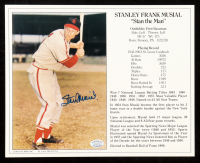 Stan Musial Signed Cardinals 8x10 Photo (Stacks of Plaques) at PristineAuction.com