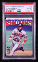 Chipper Jones 1996 Collector's Choice #374T (PSA 10) at PristineAuction.com